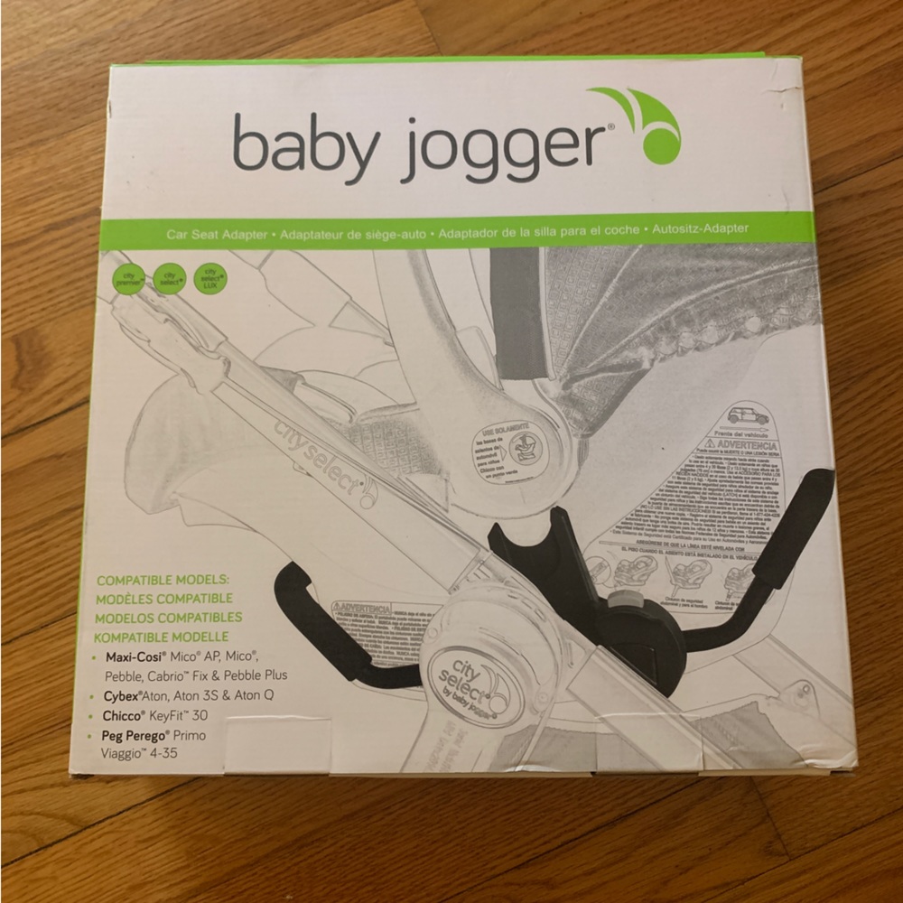Listing for @shoes4show Baby Jogger car seat adapter